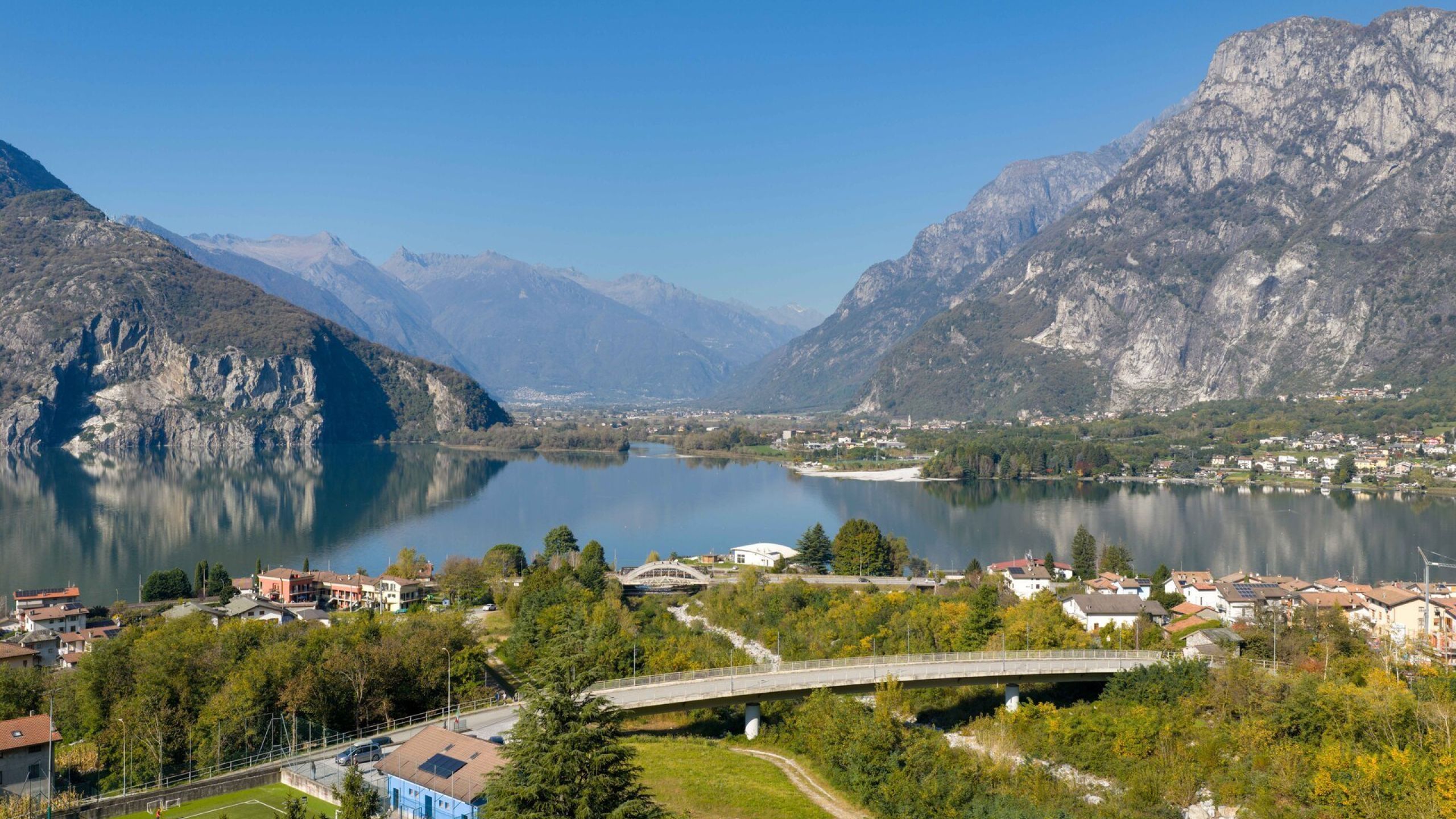 vista lago di verceia